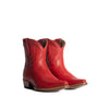 The Thistle | Women's Bootie | Natural Grain Calfskin Leather | Carmine