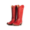 The Margaret | Women's Cowgirl Boot | Natural Grain Calfskin Leather | Carmine