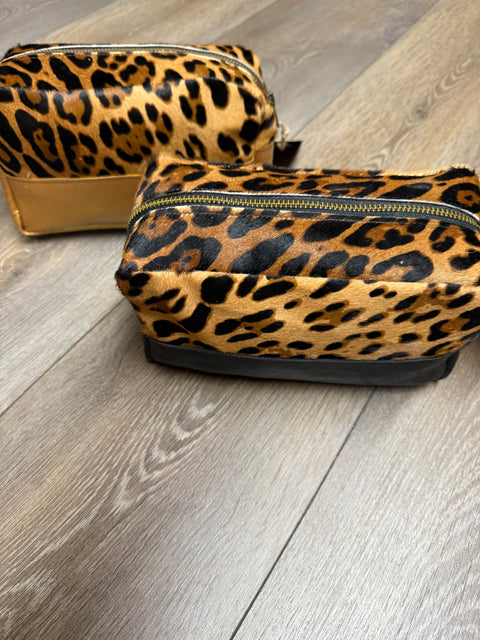 Animal Print Dopp Kit