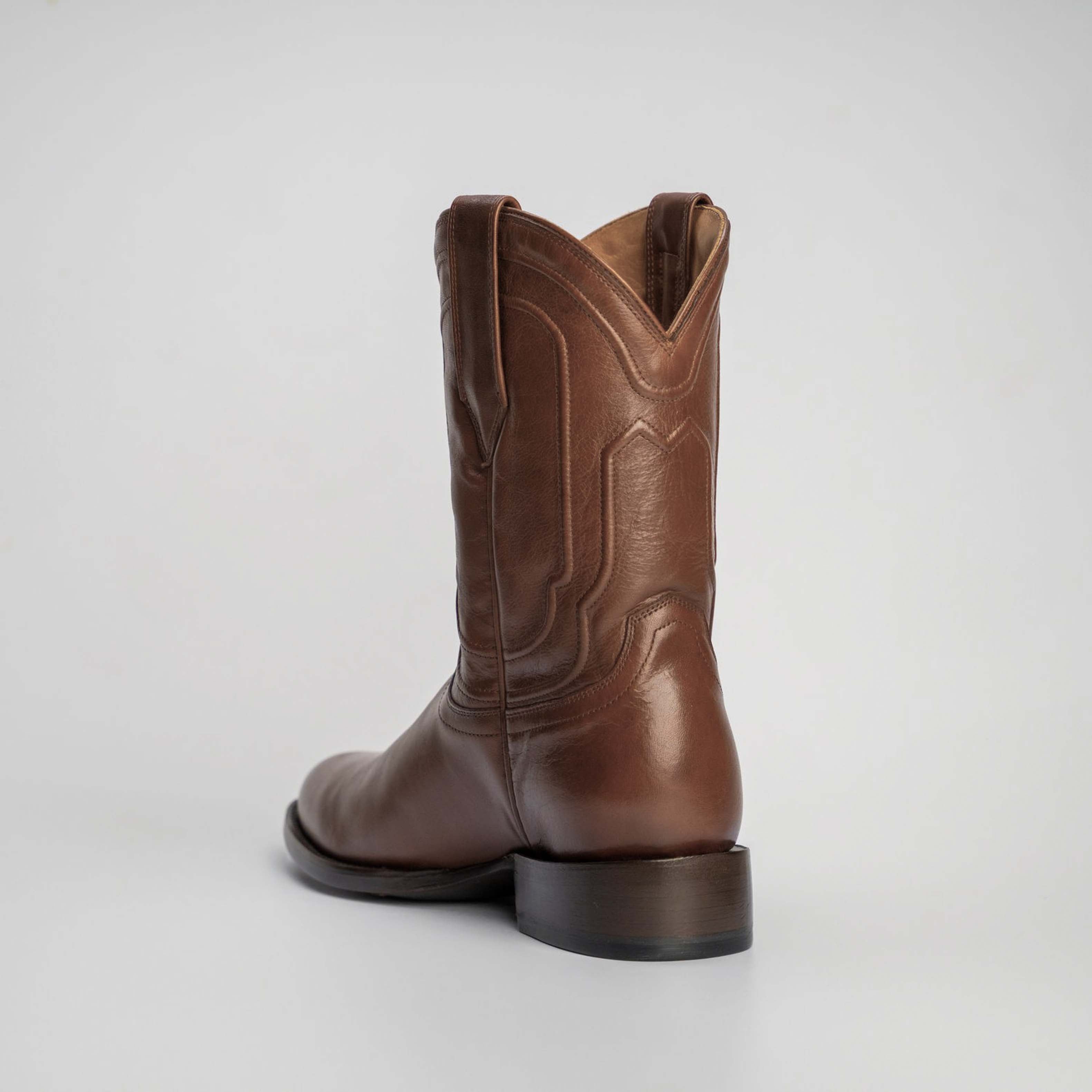 The Pendleton | Men's Roper Boot | Natural Grain Calfskin Leather | Whiskey