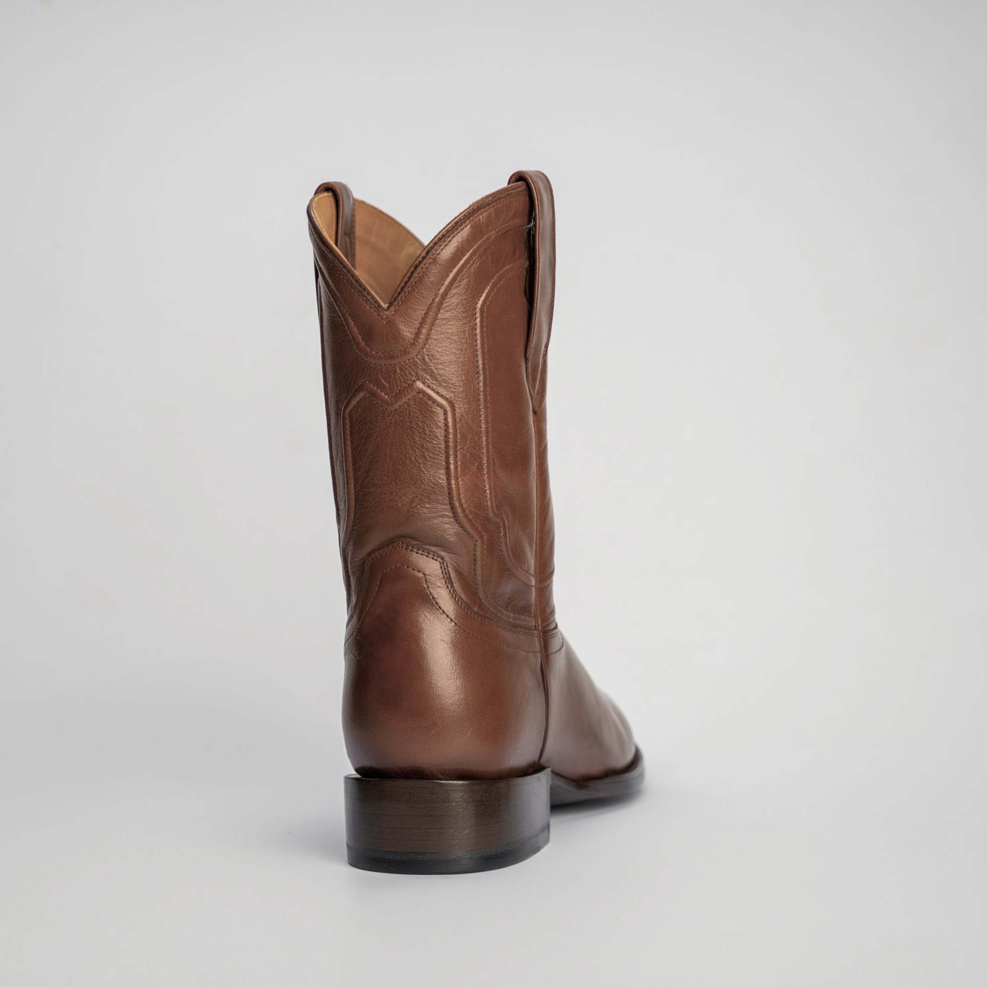 The Pendleton | Men's Roper Boot | Natural Grain Calfskin Leather | Whiskey