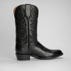 The Sterling | Men's Cowboy Boot | Natural Grain Calfskin Leather | Obsidian