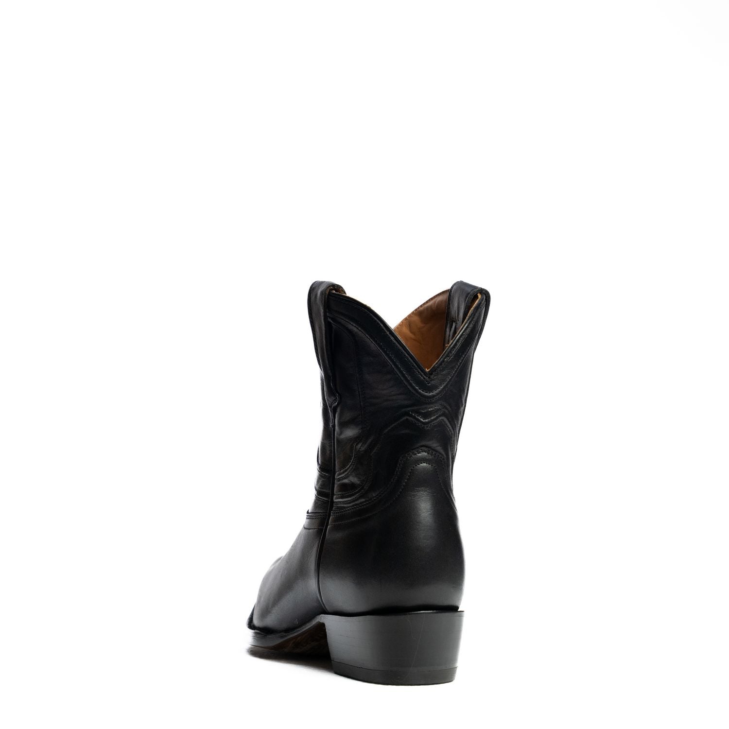 The Thistle | Women's Bootie | Natural Grain Calfskin Leather | Obsidian