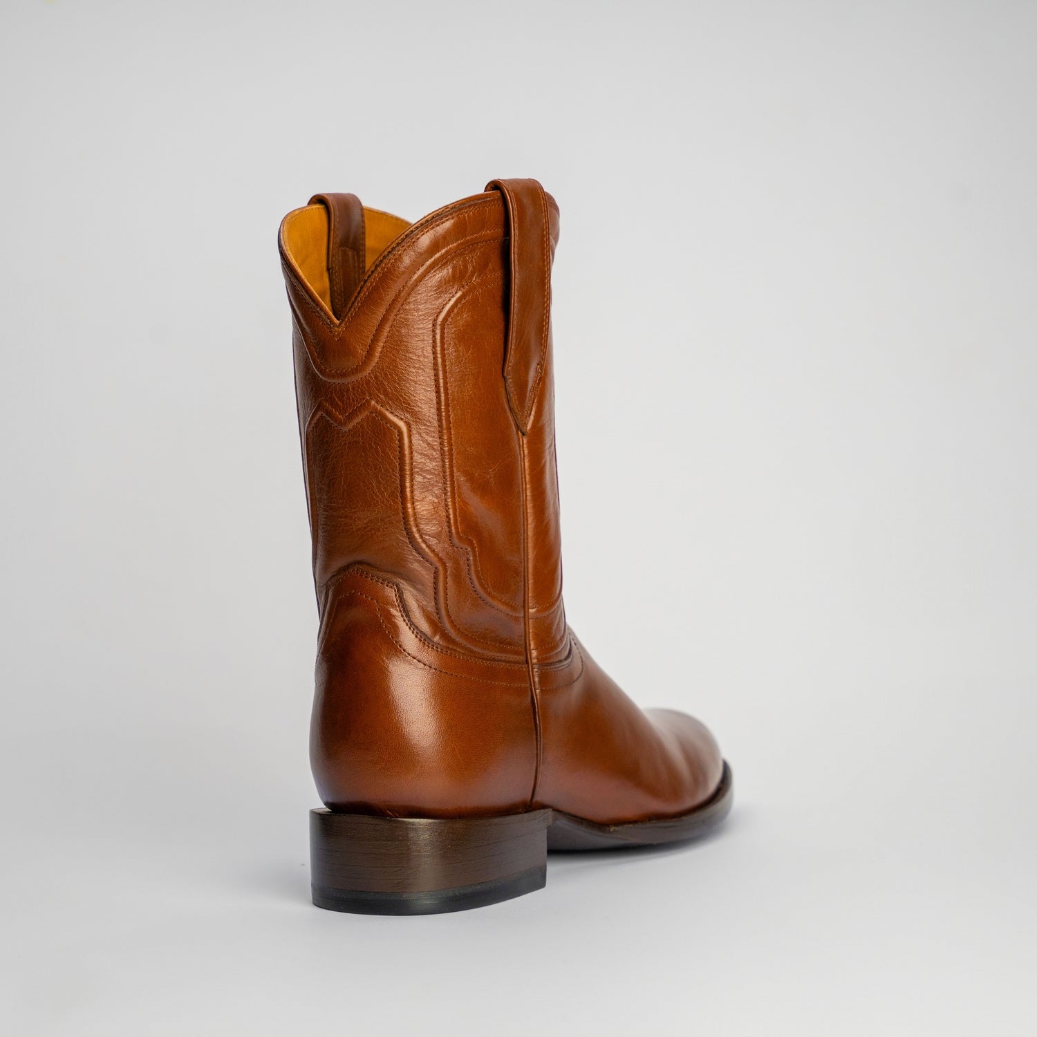 The Pendleton | Men's Roper Boot | Natural Grain Calfskin Leather | Whiskey