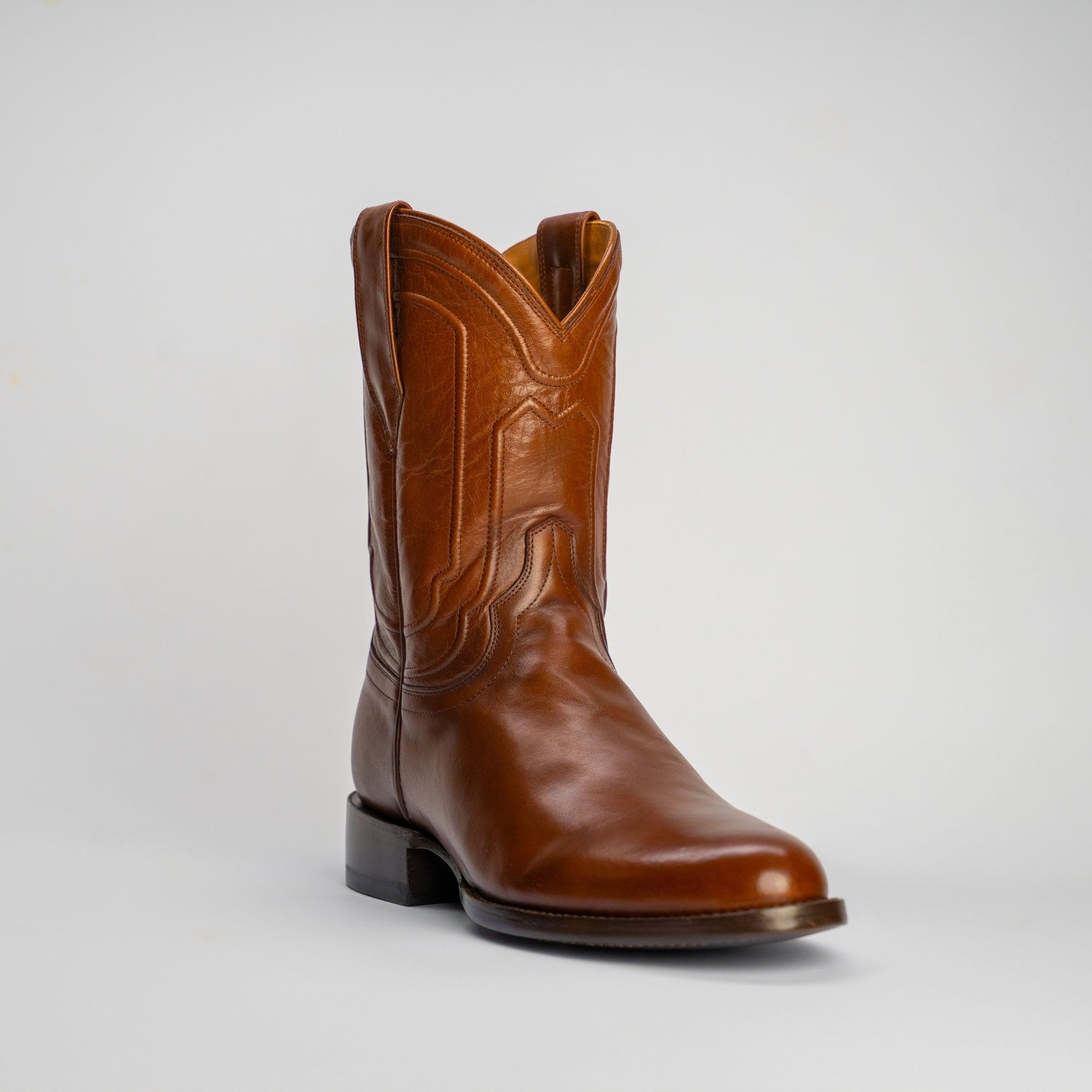 The Pendleton | Men's Roper Boot | Natural Grain Calfskin Leather | Whiskey