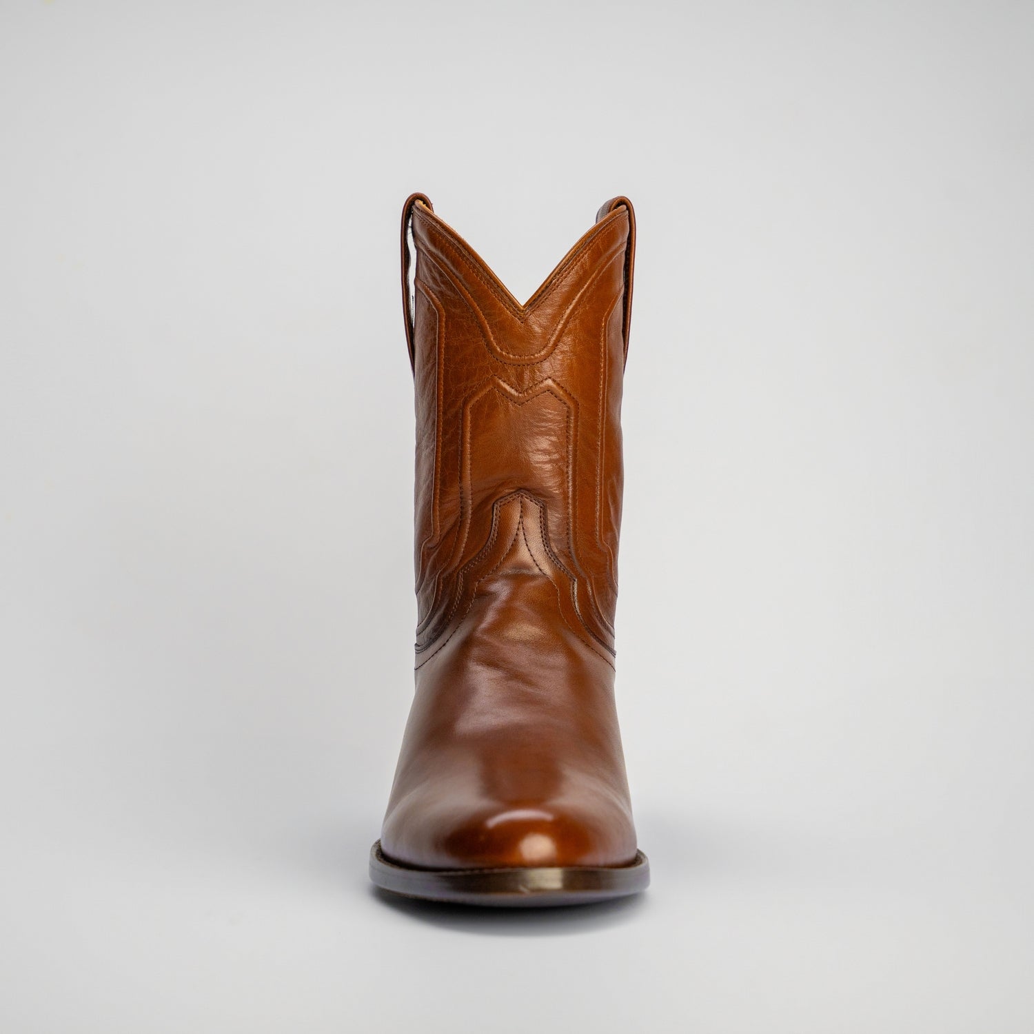 The Pendleton | Men's Roper Boot | Natural Grain Calfskin Leather | Whiskey